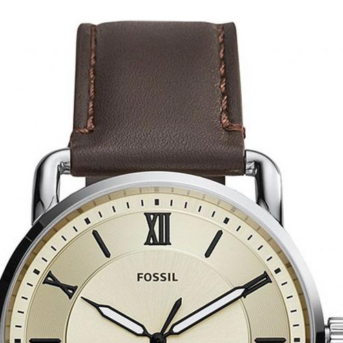 Fossil COPELAND THREE-HAND BROWN LEATHER FS5663 - zegarek męski 3