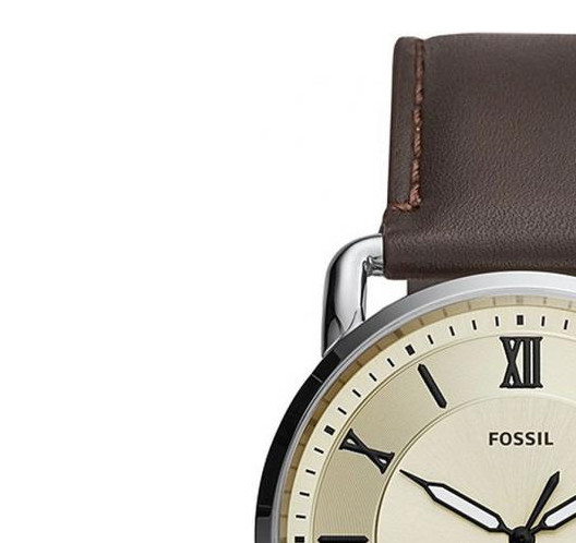 Fossil COPELAND THREE-HAND BROWN LEATHER FS5663 - zegarek męski 4