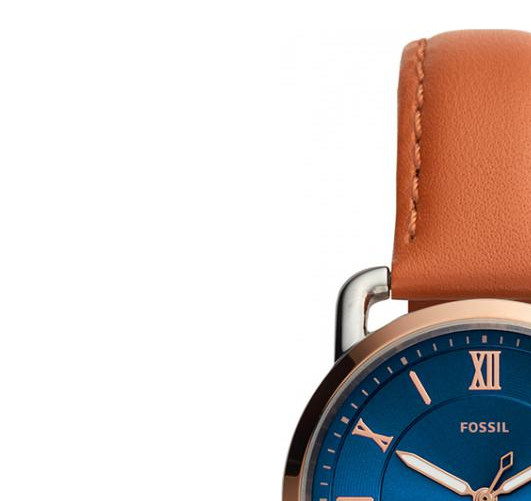 Fossil COPELAND THREE-HAND NUDE LEATHER ES4825 - zegarek damski 4