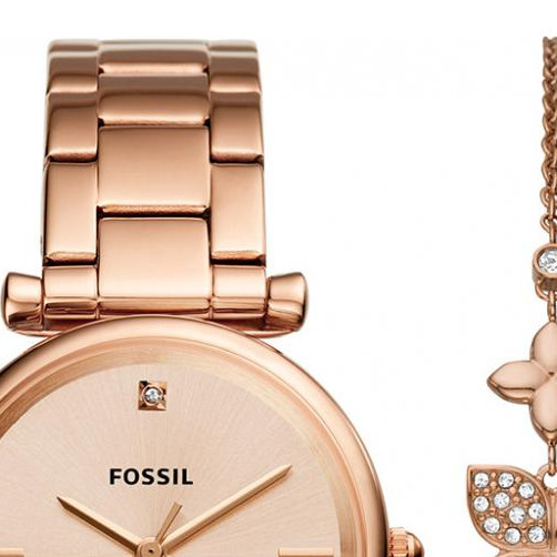 Fossil Carlie ES4685SET - zegarek damski 3