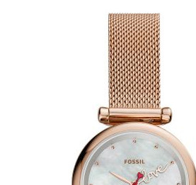 Fossil Carlie Mini ES4867SET - zegarek damski 4