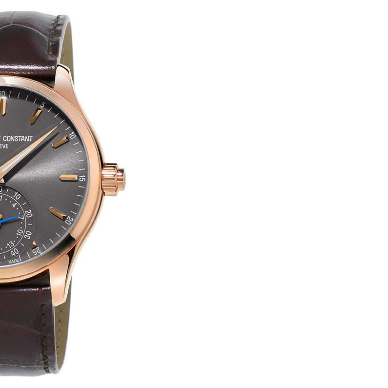 Frederique Constant Męskie FC-285LGS5B4 - zegarek smartwatch 6