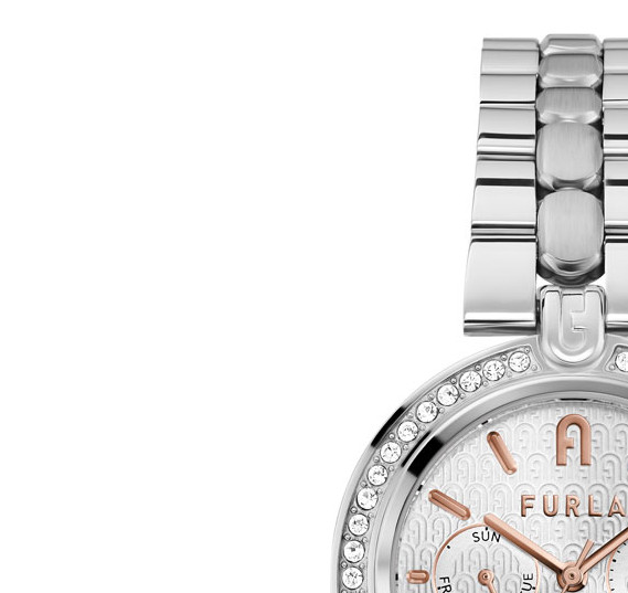 Furla Logo Links WW00030006L1 - zegarek damski 4