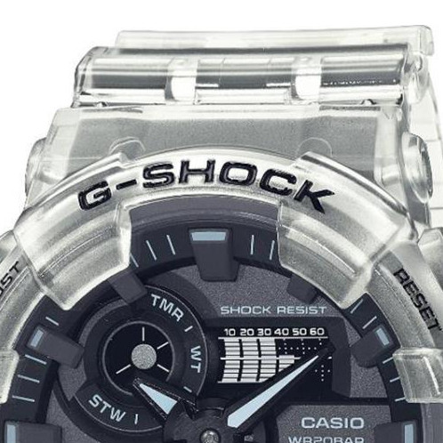 G-shock Classic White Skeleton GA-700SKE-7a - zegarek męski 3