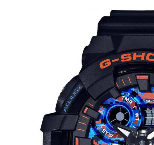 G-shock Dazzling Night City Battle 2020 GA-700CT-1a - zegarek męski 4