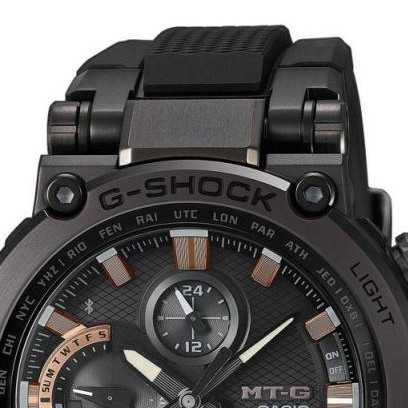 G-shock Exclusive Metal Twisted G 2-Way Sync MTG-B1000TJ-1A - zegarek męski 3