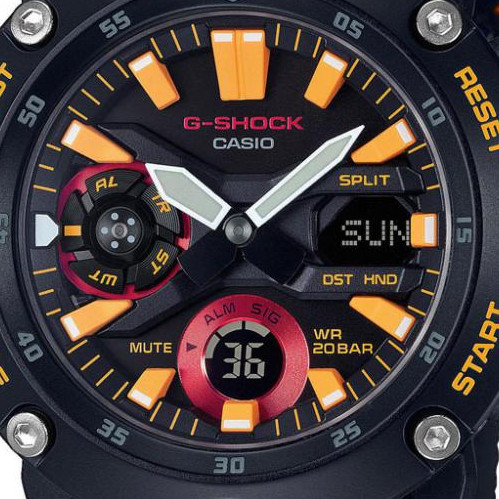 G-shock Specials GA-2000BT-1A - zegarek męski 2