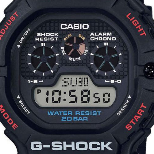 Gshock Standard Digital DW59001 2