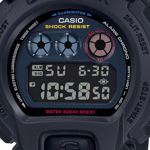 Gshock Standard Digital DW6900BMC1 2