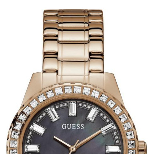 Guess Sparkler Rose Gold GW0111L3 - zegarek damski 3