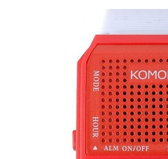 Komono Parrot PARROTREDWHITE 4