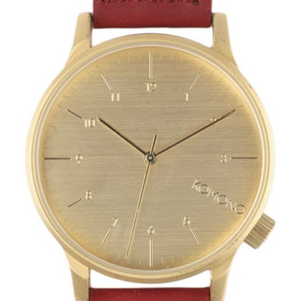 Komono Winston Woven Burgundy 2