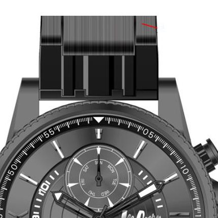 Lee Cooper LC07014.061 - zegarek męski 3