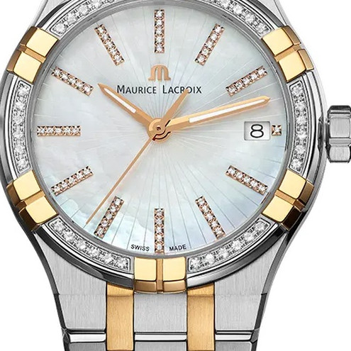 Maurice Lacroix AIKON LADY DATE AI1106-PVPD2-170-1 - zegarek damski 3