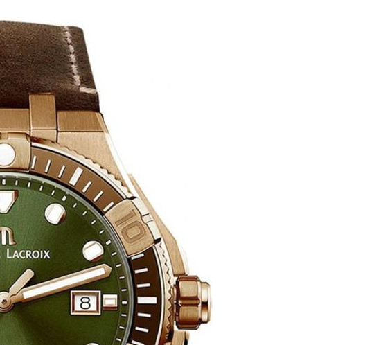 Maurice Lacroix AIKON GENT VENTURER AUTOMATIC BRONZE CERAMIC SET LIMITED EDITION AI6058-BRZ01-630-1 - zegarek męski 5