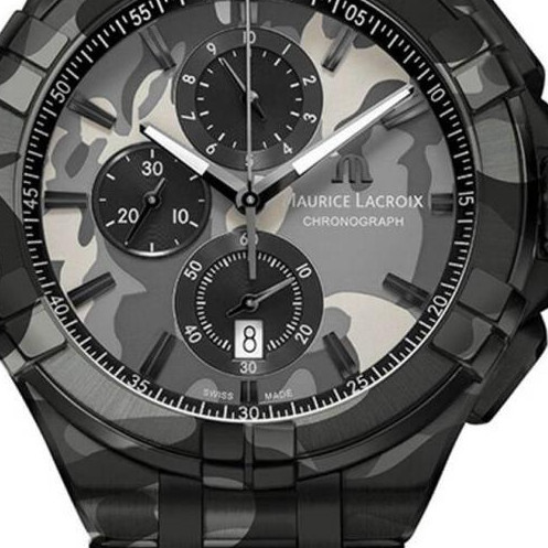 Maurice Lacroix Aikon Chronograph Camouflage AI1018-PVB02-336-1 - zegarek męski 2