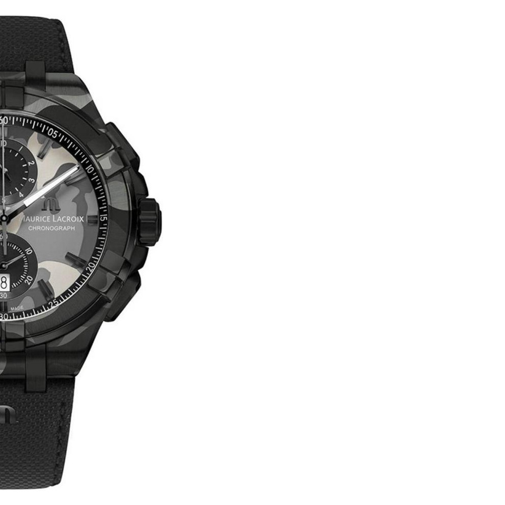 Maurice Lacroix Aikon Chronograph Camouflage AI1018-PVB02-336-1 - zegarek męski 6