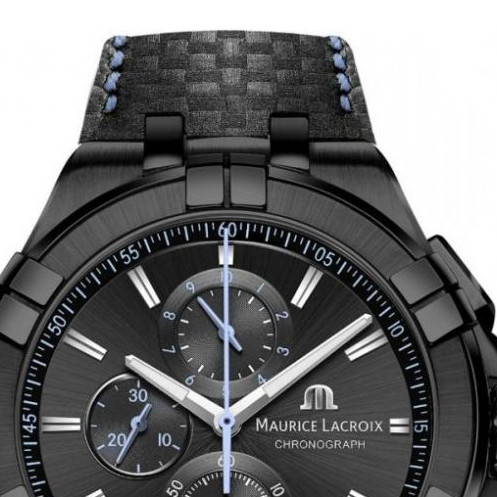 Maurice Lacroix Aikon Gent Quartz Steel Black PVD AI1018-PVB01-337-1 - zegarek męski 3