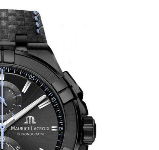 Maurice Lacroix Aikon Gent Quartz Steel Black PVD AI1018-PVB01-337-1 - zegarek męski 5