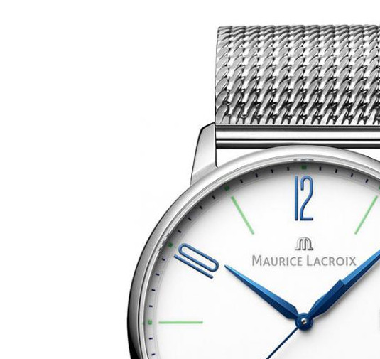 Maurice Lacroix ELIROS GENT DATE  EL1118-SS00E-120-C - zegarek męski 4