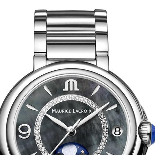 Maurice Lacroix FIABA LADY MOONPHASE FA1084-SS002-370-1 - zegarek damski 3