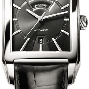 Maurice Lacroix Pontos Rectangulaire DayDate PT6237SS00133E 2