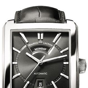 Maurice Lacroix Pontos Rectangulaire DayDate PT6237SS00133E 3