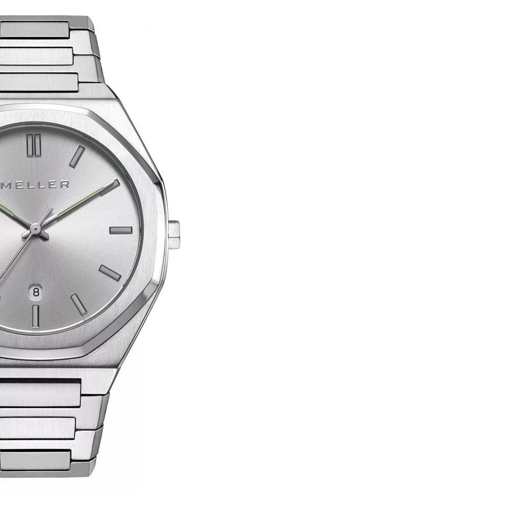 Meller Daren All Silver 8PP-3.2SILVER - zegarek męski 6