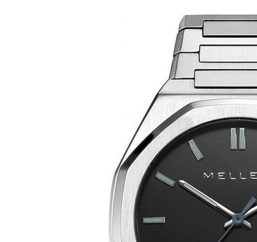Meller Daren Black Silver 8PN-3.2SILVER - zegarek męski 4