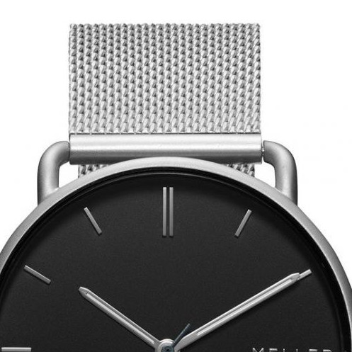 Meller Denka Black Silver 3PN-2SILVER - zegarek męski 3