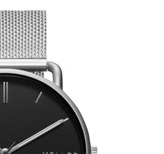 Meller Denka Black Silver 3PN-2SILVER - zegarek męski 5