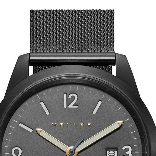 Meller Luwo Gun Metal 10GG-2GREY - zegarek męski 3