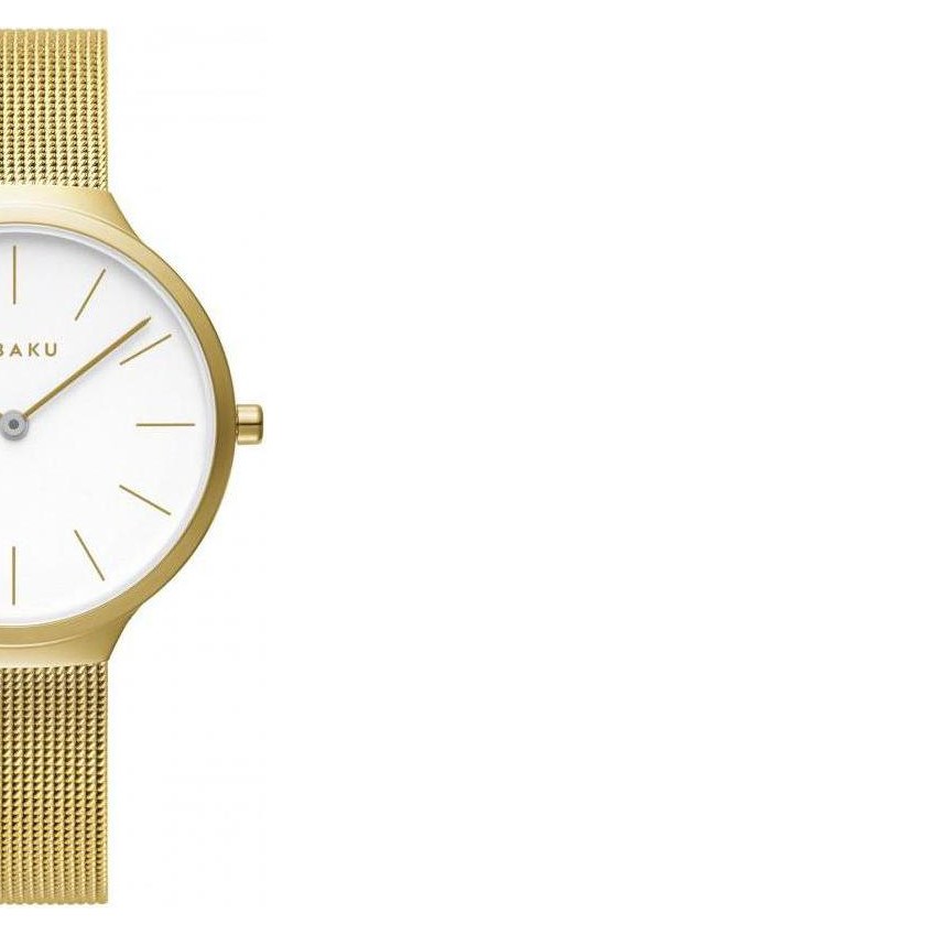 Obaku ARK LILLE - GOLD V240LXGWMG - zegarek damski 6