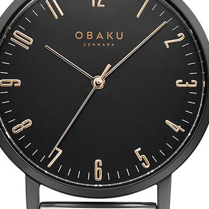 Obaku BRINK - CHARCOAL V248GXBBMB - zegarek męski 2