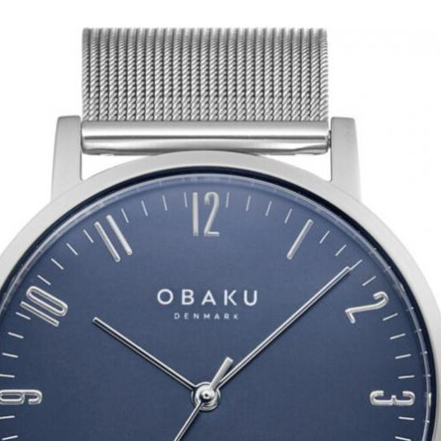 Obaku BRINK - CYAN V248GXCLMC - zegarek męski 3