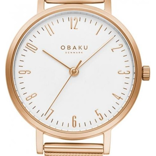 Obaku BRINK LILLE - ROSE V248LXVIMV - zegarek damski 2