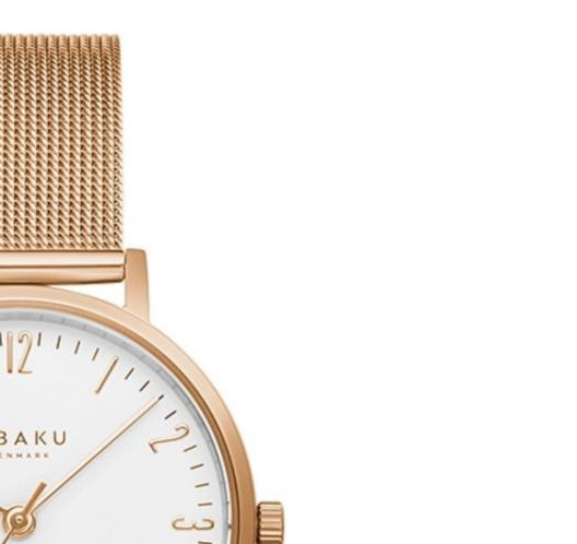 Obaku BRINK LILLE - ROSE V248LXVIMV - zegarek damski 5