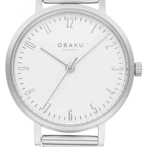 Obaku BRINK LILLE-STEEL V248LXCIMC - zegarek damski 2
