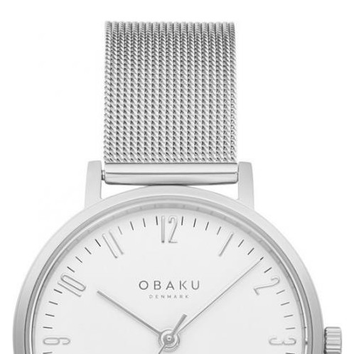 Obaku BRINK LILLE-STEEL V248LXCIMC - zegarek damski 3