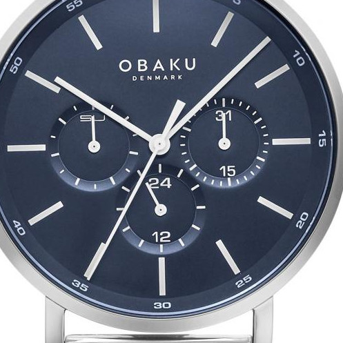 Obaku EGE - CYAN V246GMCLMC - zegarek męski 2