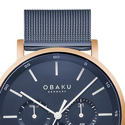 Obaku EGE - OCEAN V246GMVLML - zegarek męski 3