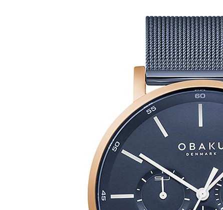 Obaku EGE - OCEAN V246GMVLML - zegarek męski 4