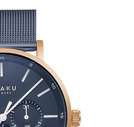 Obaku EGE - OCEAN V246GMVLML - zegarek męski 5