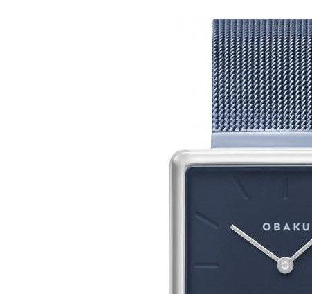 Obaku KVADRAT - ARCTIC V236LXHLML - zegarek damski 4
