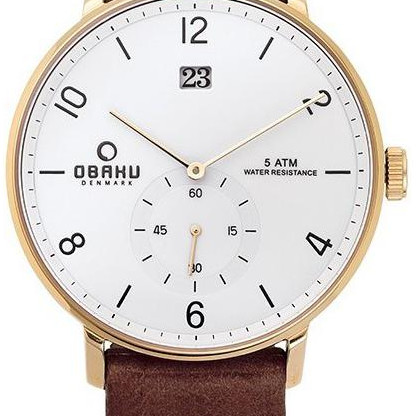 Obaku Męskie V190GDGWRN 2