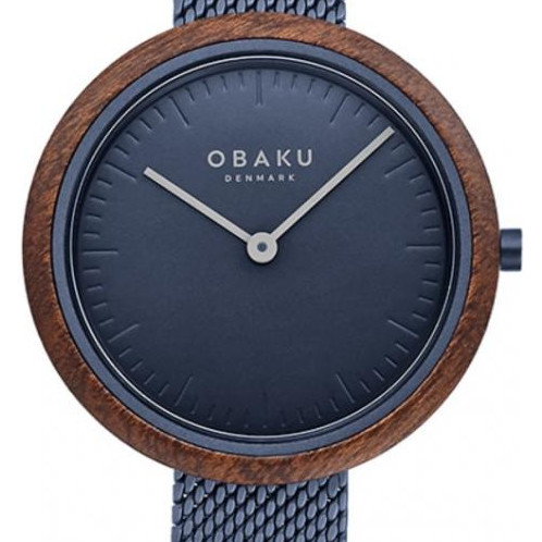 Obaku TRAE LILLE - MARINE V245LXLLML - zegarek damski 2