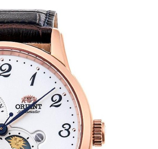 Orient Automatic Sun and Moon RA-AK0001S10B - zegarek męski 5