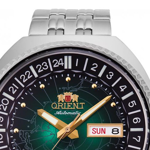 Orient Revival World Map RA-AA0E02E19B - zegarek męski 3