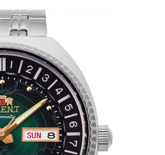 Orient Revival World Map RA-AA0E02E19B - zegarek męski 5