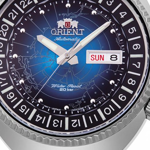 Orient Revival World Map RA-AA0E03L19B - zegarek męski 2